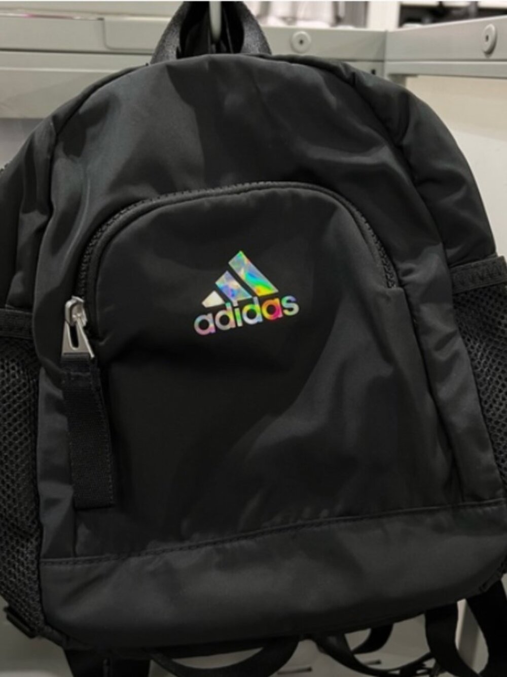 Adidas Women’s Black Linear 3 Mini Backpack